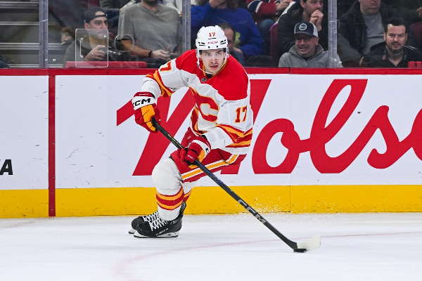 Шарангович с "Калгари" прервали победную серию: белорус был бледной тенью самого себя