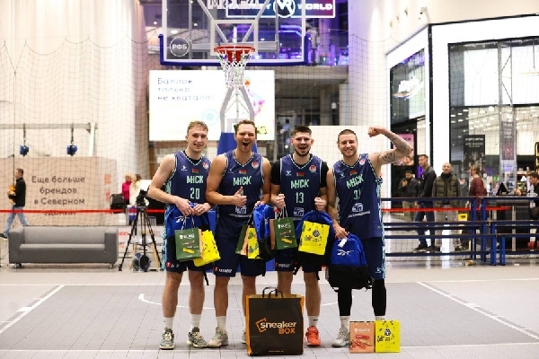 "МИНСК" стал победителем турнира по баскетболу 3х3 в Москве