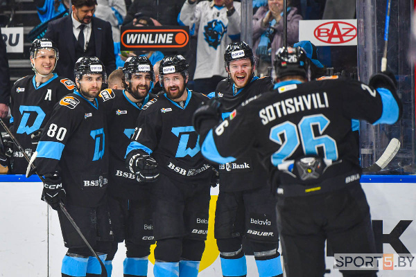 Стало известно полное распиание матчей минского "Динамо" в первом раунде плей-офф