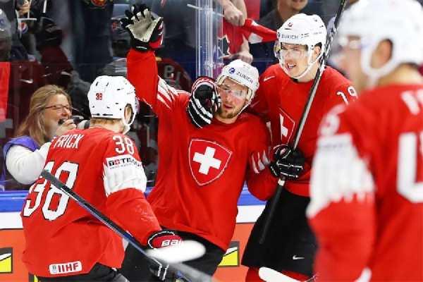 Швейцария победила Великобританию в матче чемпионата мира