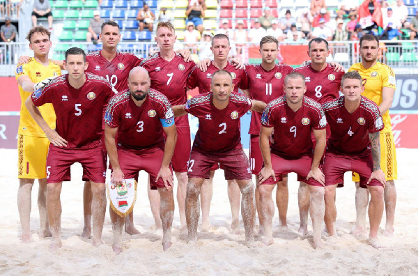 7 игроков сборной Беларуси номинированы на звания "Звезд пляжного футбола-2025"