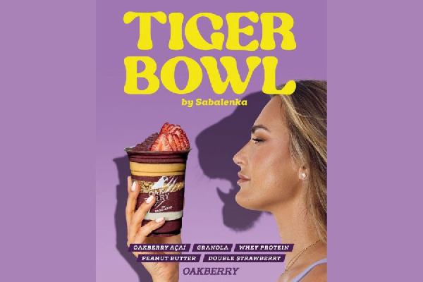 "Tiger bowl": Соболенко представила новый десерт от компании бойфренда "Oakberry"