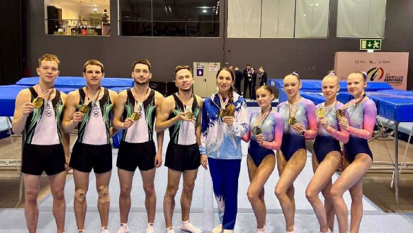 Белорусские батутисты завоевали золотые медали на чемпионате Европы в Португалии