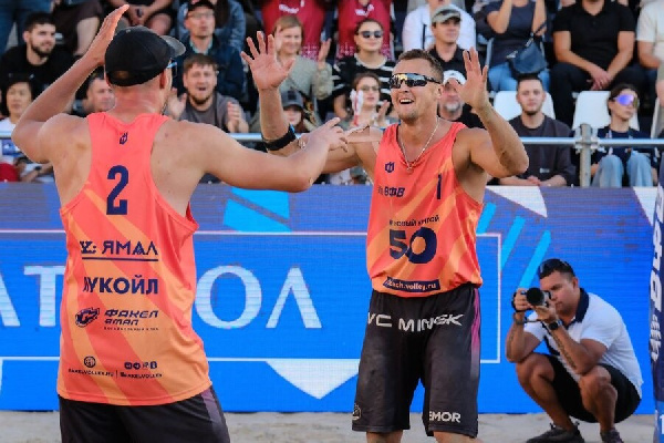 Представители Беларуси завоевали серебро чемпионата России по пляжному волейболу