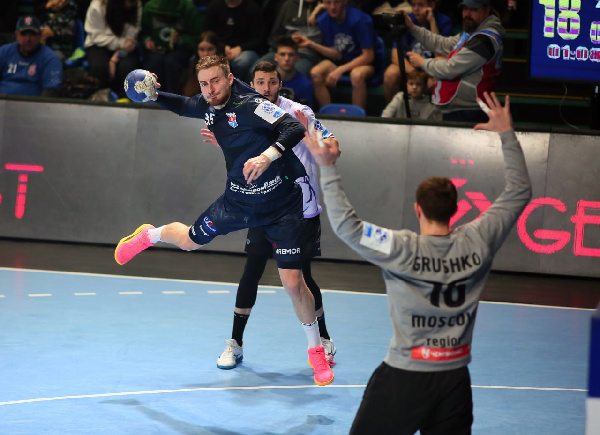 "Мешков Брест" обыграл "Чеховских Медведей" в матче SEHA-лиги