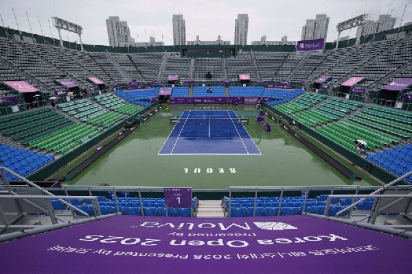 Все матчи одиночного разряда WTA 500 в Сеуле перенесли на 20 сентября