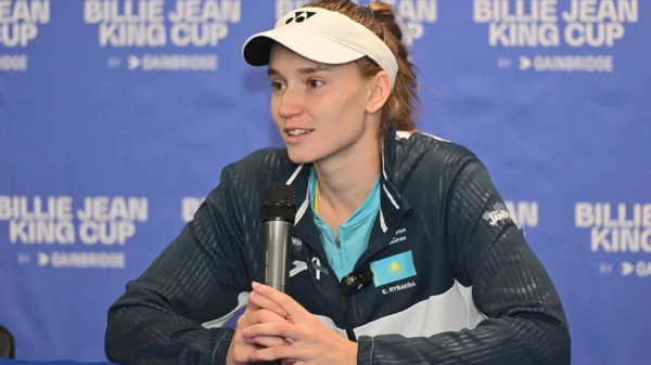 Елена Рыбакина: "Приятно выступать в командных соревнования"