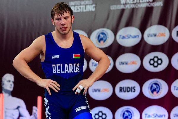 Белорус Хаслаханов завоевал серебро молодежного чемпионата Европы U-23 по борьбе