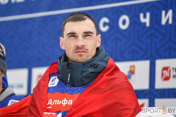 Воробей снова в цветах в снежном Сочи: Фотоотчет мужского масс-старта Кубка Содружества