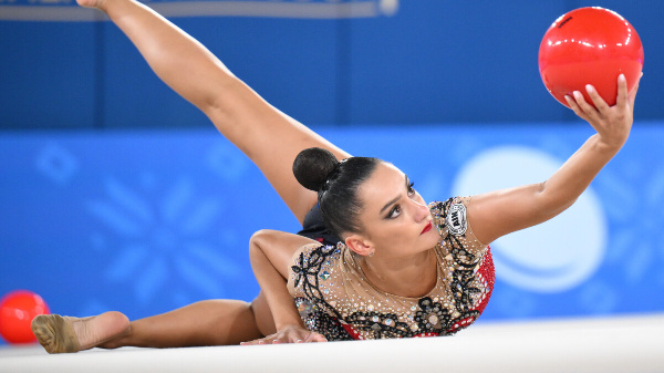 Алина Горносько выиграла соревнования с мячом на "Кубке "Небесная грация"