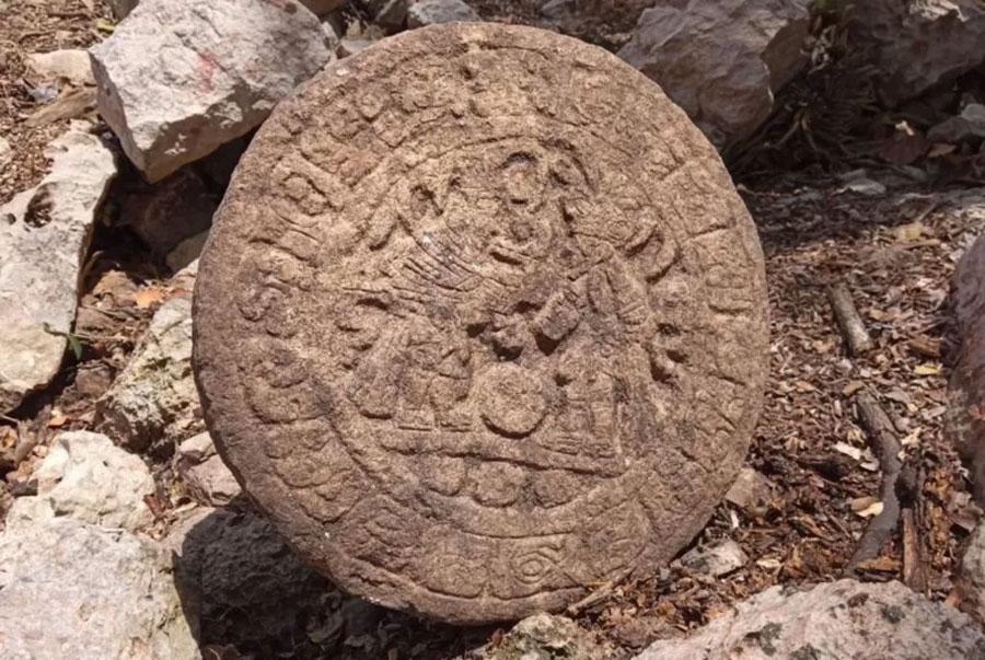 В Мексике нашли спортивное табло, которому 1200 лет