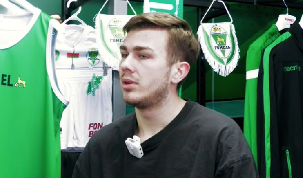 Новичок "Гомеля" Каратай поделился ожиданиями от сезона в составе "зелено-белых"