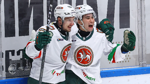 "Ак Барс" без белорусов на выезде обыграл новую команду Кульбакова в матче КХЛ