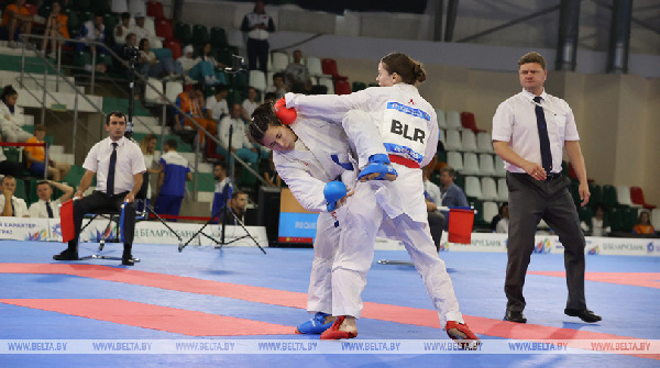 Белорусские каратисты завоевали четыре бронзы во второй день турнира II Игр стран СНГ
