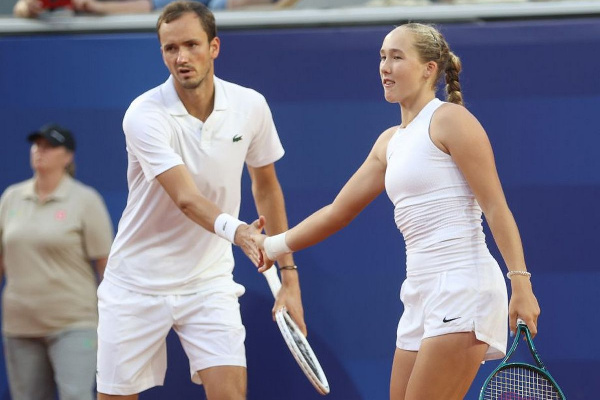 Мирра Андреева сыграет с Даниилом Медведевым микст на US Open