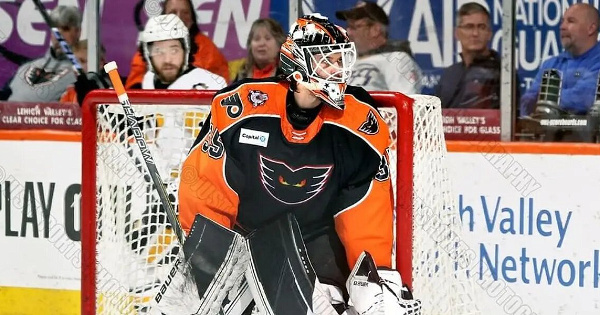 Колосов отразил 30 бросков, но это не помогло "Лихай Вэлли" обыграть "Уилкс-Барре"