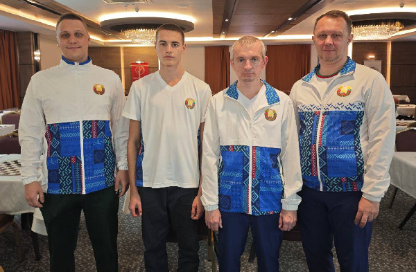 Мужская сборная Беларуси выиграла золото на командном чемпионате мира по шашкам-64