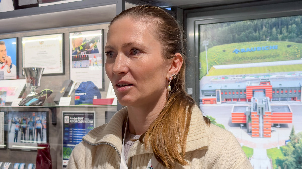 Дарья Домрачева рассказала, когда она подарила дочке первые лыжи