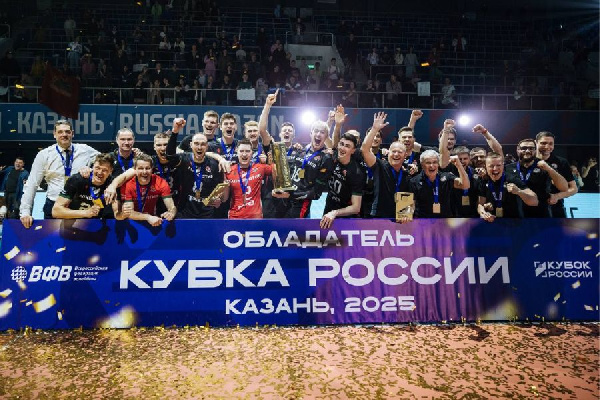 Белорусы Богатко и Кураш — призеры Кубка России-2025 по волейболу