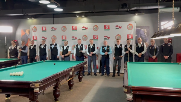Завершился ежегодный турнир по русскому бильярду на призы "Беларусь 5"