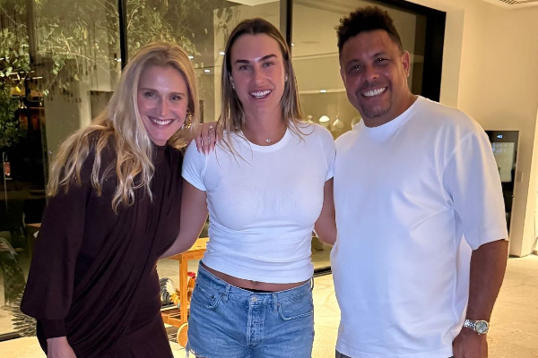 Арина Соболенко встретилась с Роналдо