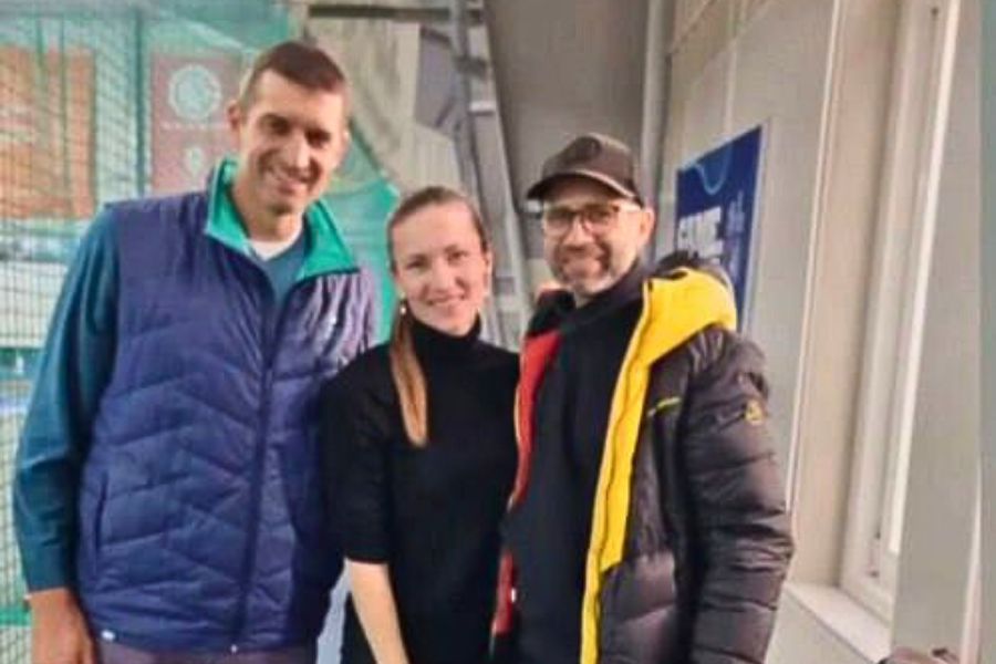 Дарья Домрачева привезла в Минск Большой хрустальный глобус