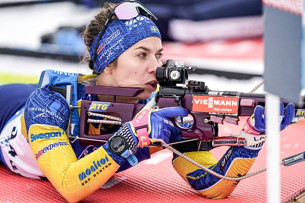 Шведская биатлонистка впервые возглавила общий зачет Кубка Мира