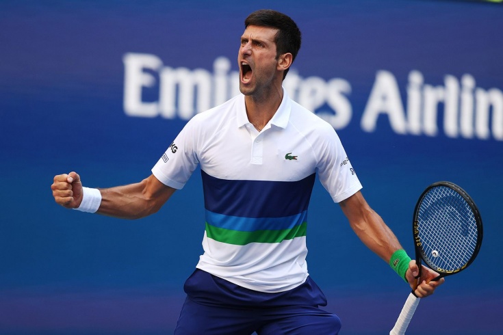Новак Джокович вышел в четвертьфинал US Open | Историческое событие произойдет в мировом теннисе