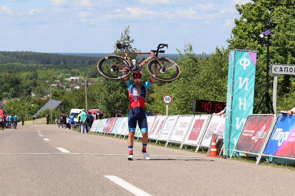 Евгений Королек выиграл групповую гонку на чемпионате Беларуси по велоспорту