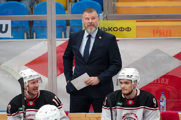Дмитрий Рябыкин покинул пост главного тренера "Витязя"