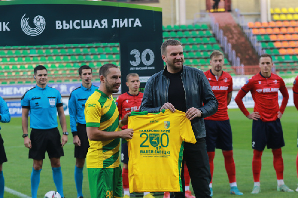 Павел Савицкий достиг отметки в 150 очков в высшей лиге