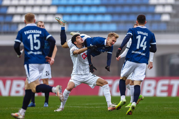 Брестское "Динамо" сыграло вничью с клубом РПЛ в рамках товарищеского матча