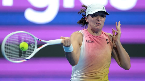 Ига Швентек не без проблем вышла в четвертьфинал турнира WTA-1000 в Дохе
