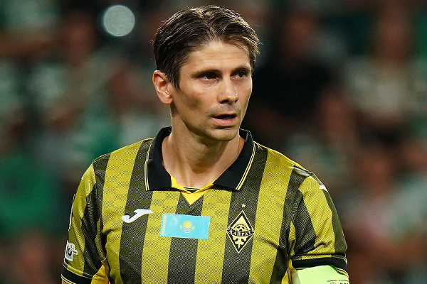 Капитан "Кайрата" Александр Мартынович пропустит матч против "Интера" в ЛЧ