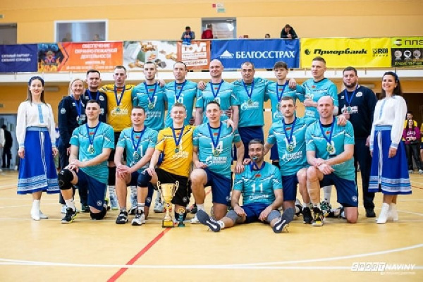 "Газовик" из Гомеля стал чемпионом Первой лиги Беларуси по волейболу